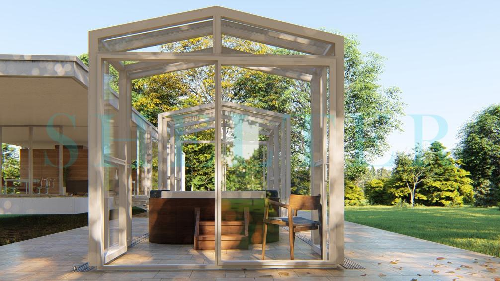 人字顶阳光房怎么设计?这波效果图照着抄!