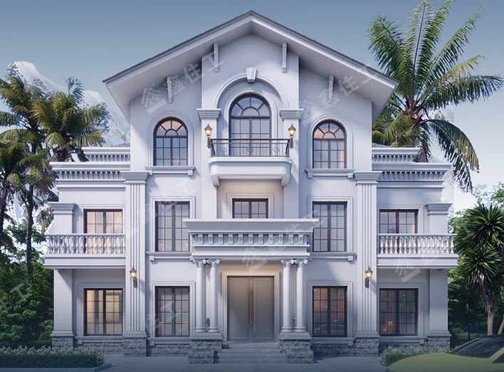 150平的三层欧式农村别墅,满足你所有想象,大气舒适并存