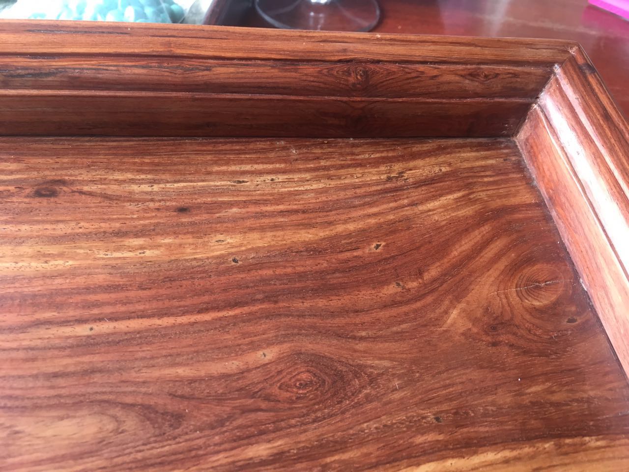 看图识海南黄花梨之——鬼脸纹1(高清)