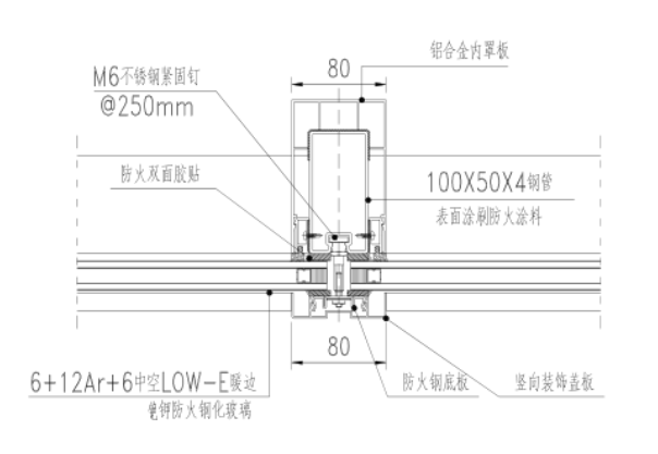 玻璃幕墙防火分区的注意事项