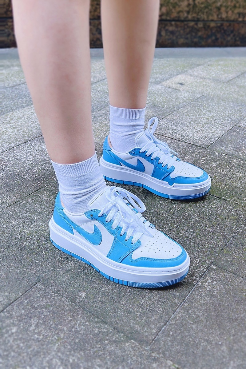 618来了,nike官网搞定aj1蓝白小松糕,蓝蓝的夏天,穿它太香了!