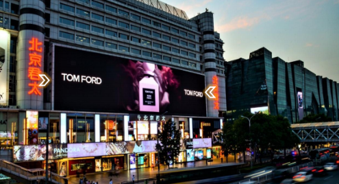 北京户外广告代理,西单君太百货广告价值解读