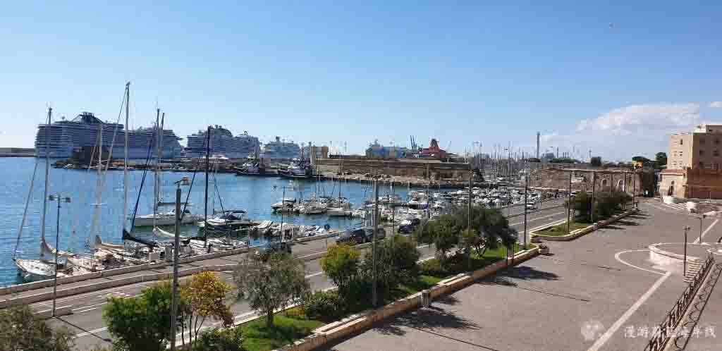 罗马奇维塔韦基亚港单日接待6艘邮轮超3万乘客