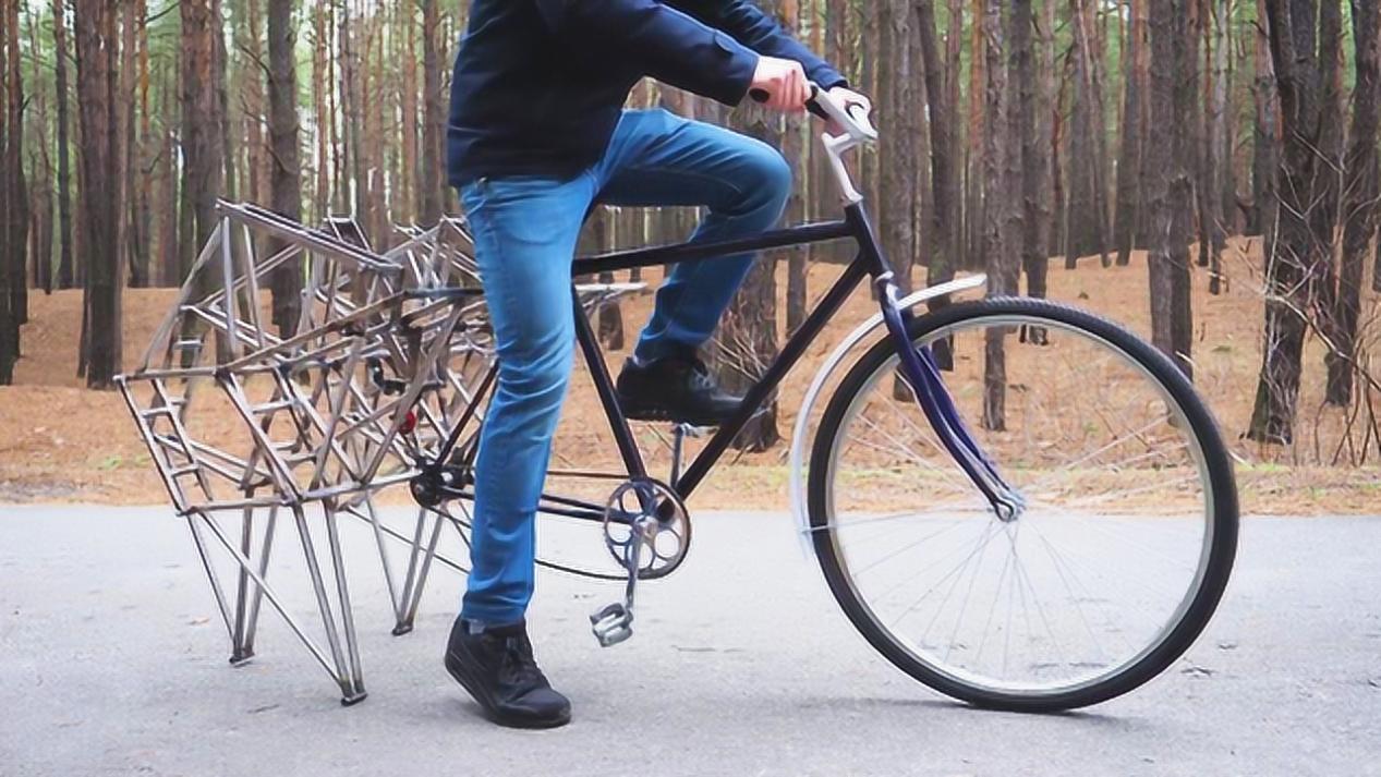 中国女孩发明无链条自行车,比电动车还快?网友说:给我来辆