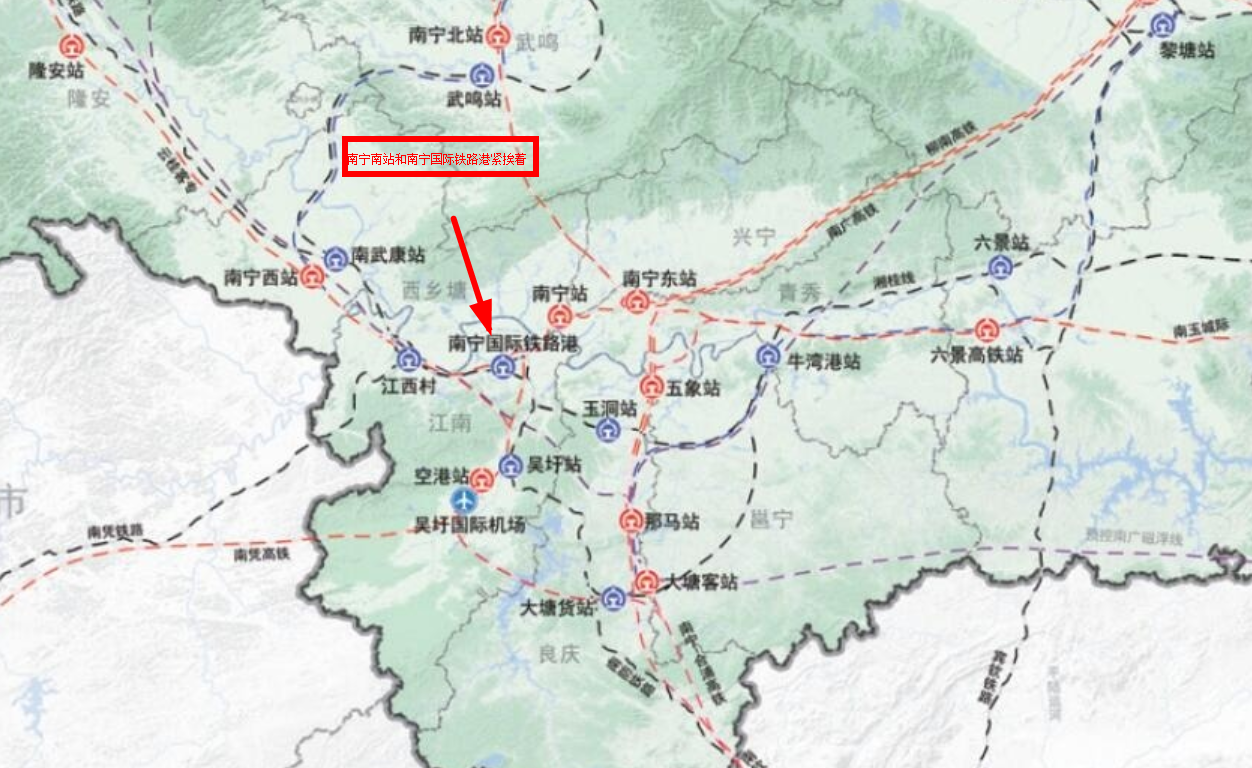 南宁铁路货运暴增,南宁南站扩建!南宁巩固西南铁路货运枢纽