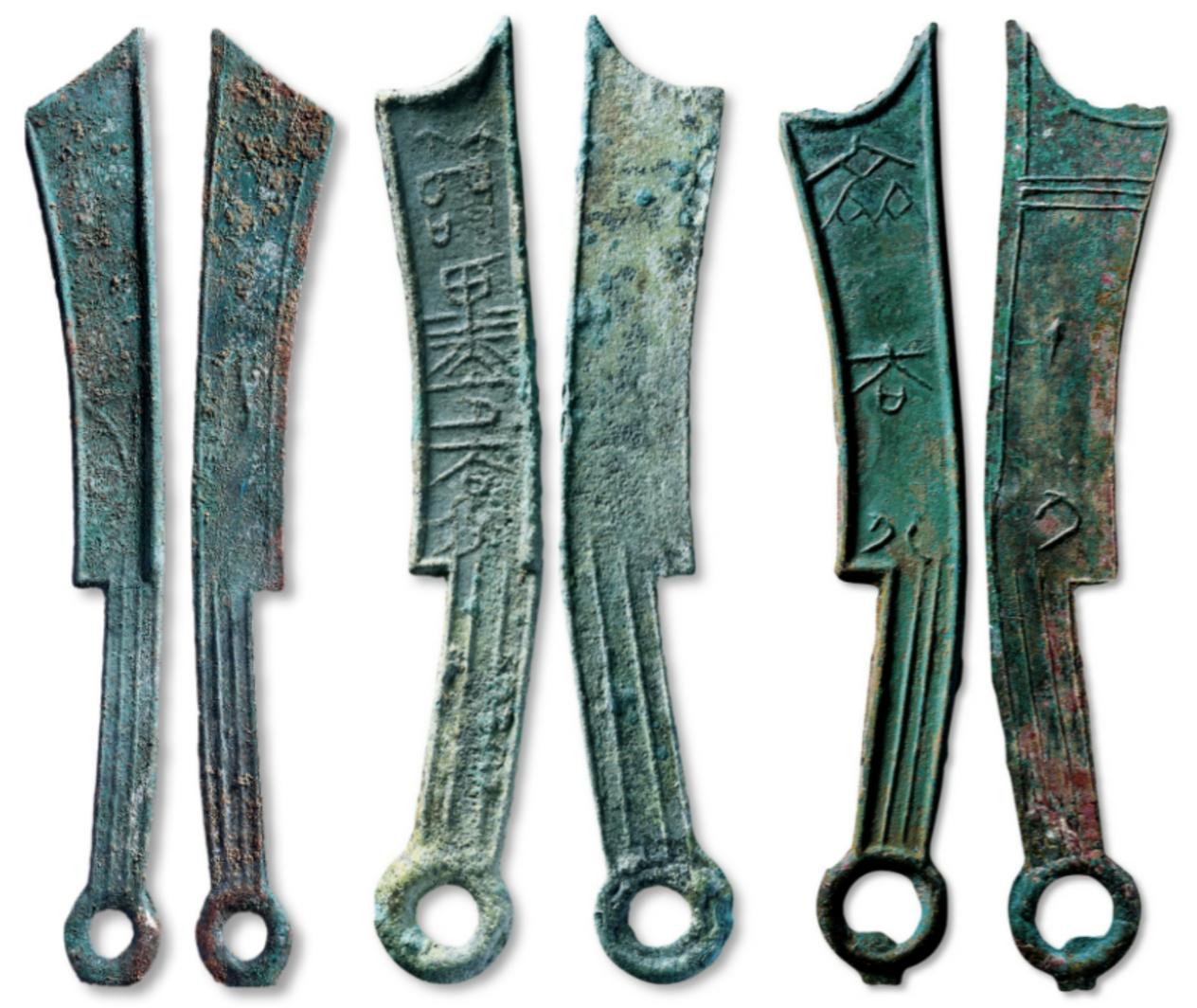 先秦货币中篇,春秋战国时期,布币与刀币都有哪些?