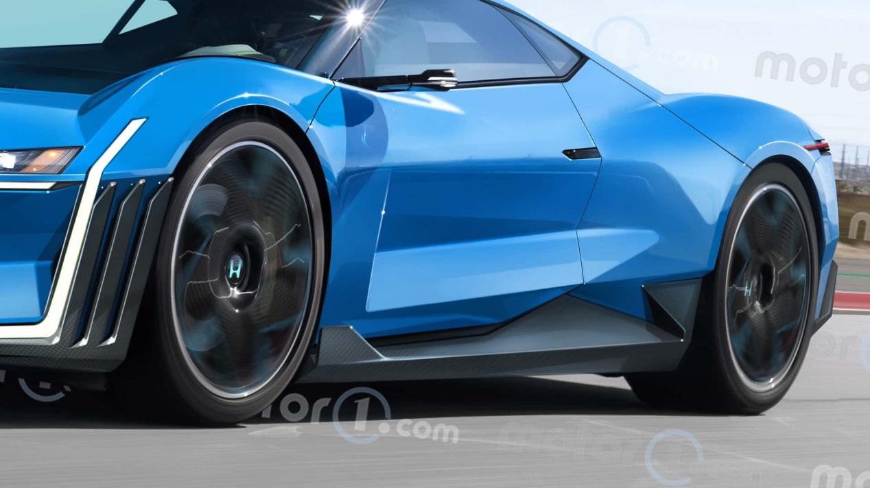 动力600匹  高颜值科幻纯电 讴歌全新概念车帅爆了