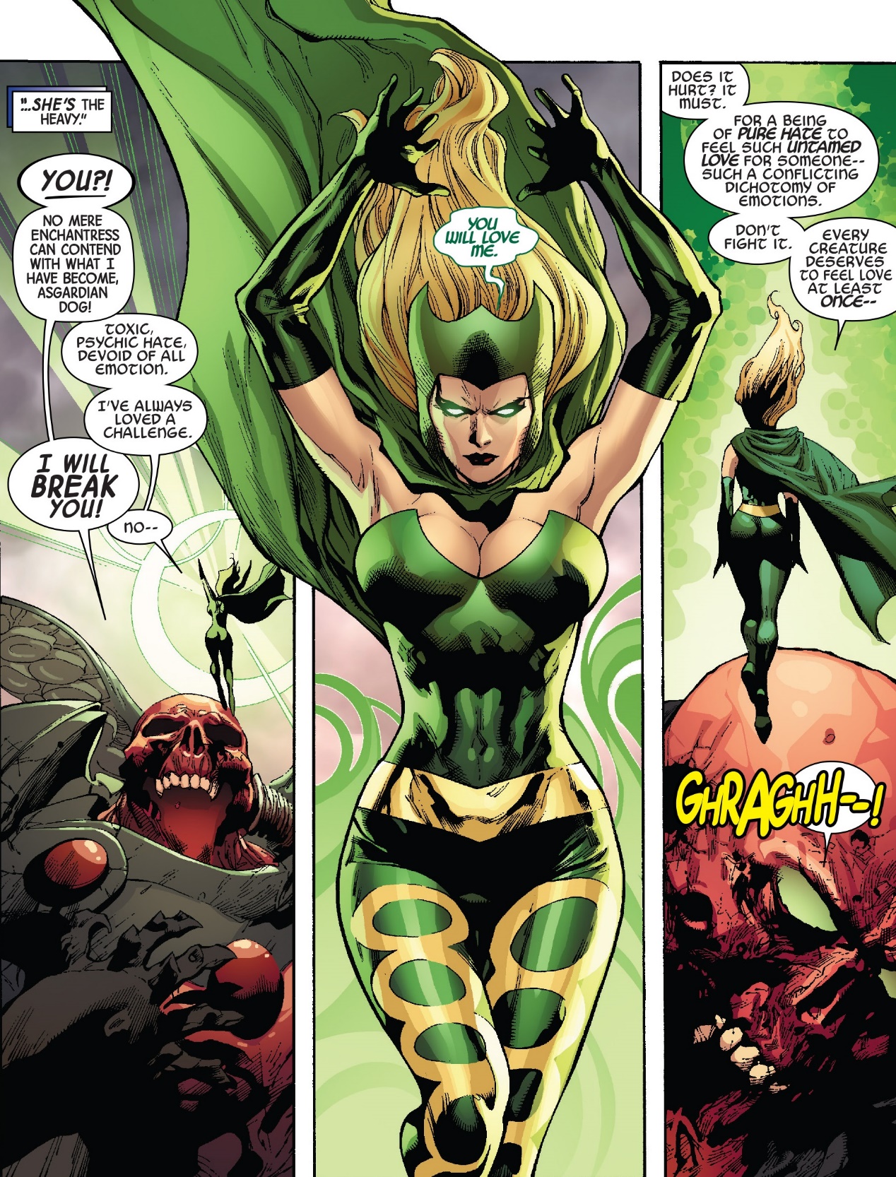 漫威阿斯加德双姝:"魅惑女巫"阿莫拉和"冰雪女王"罗蕾莱