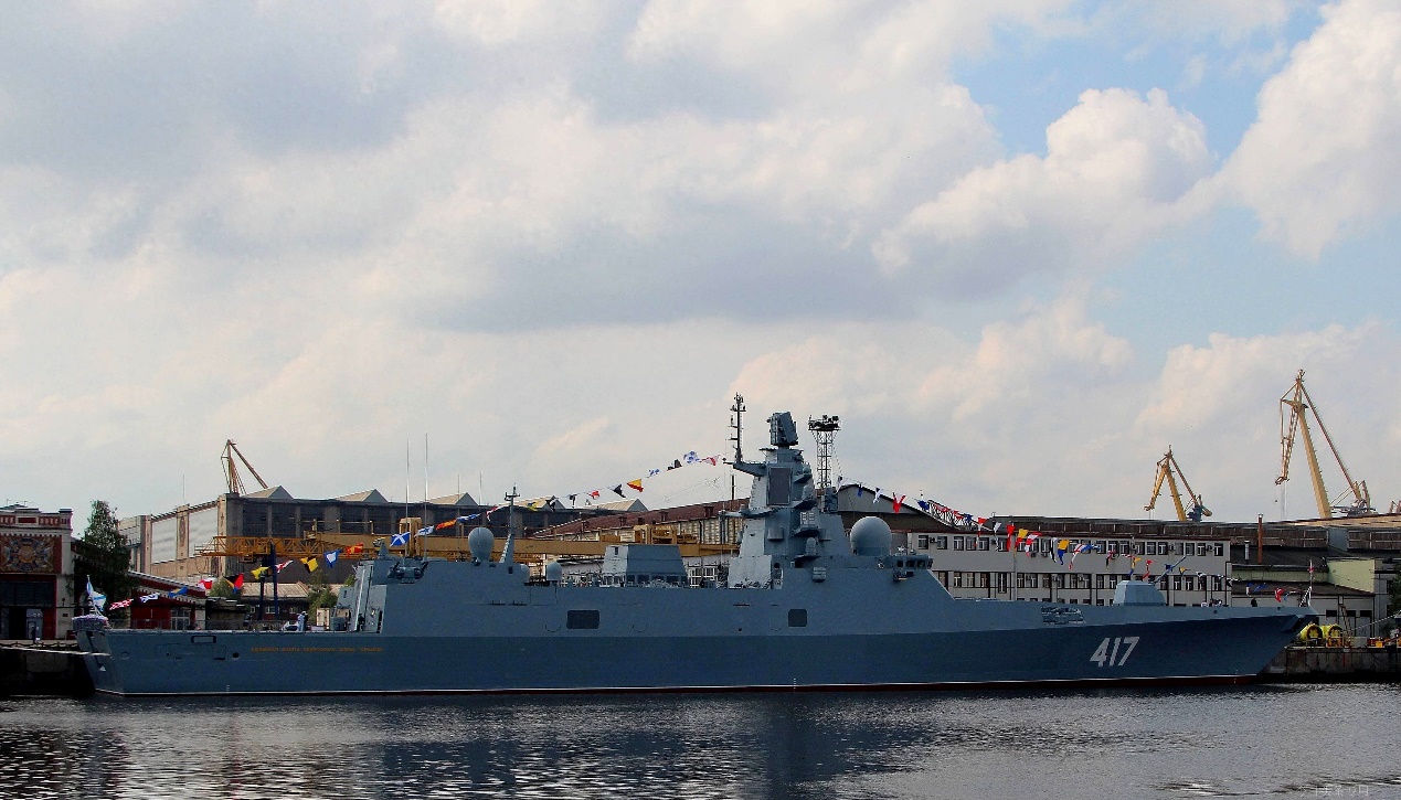 俄罗斯海军的门面-22350型护卫舰