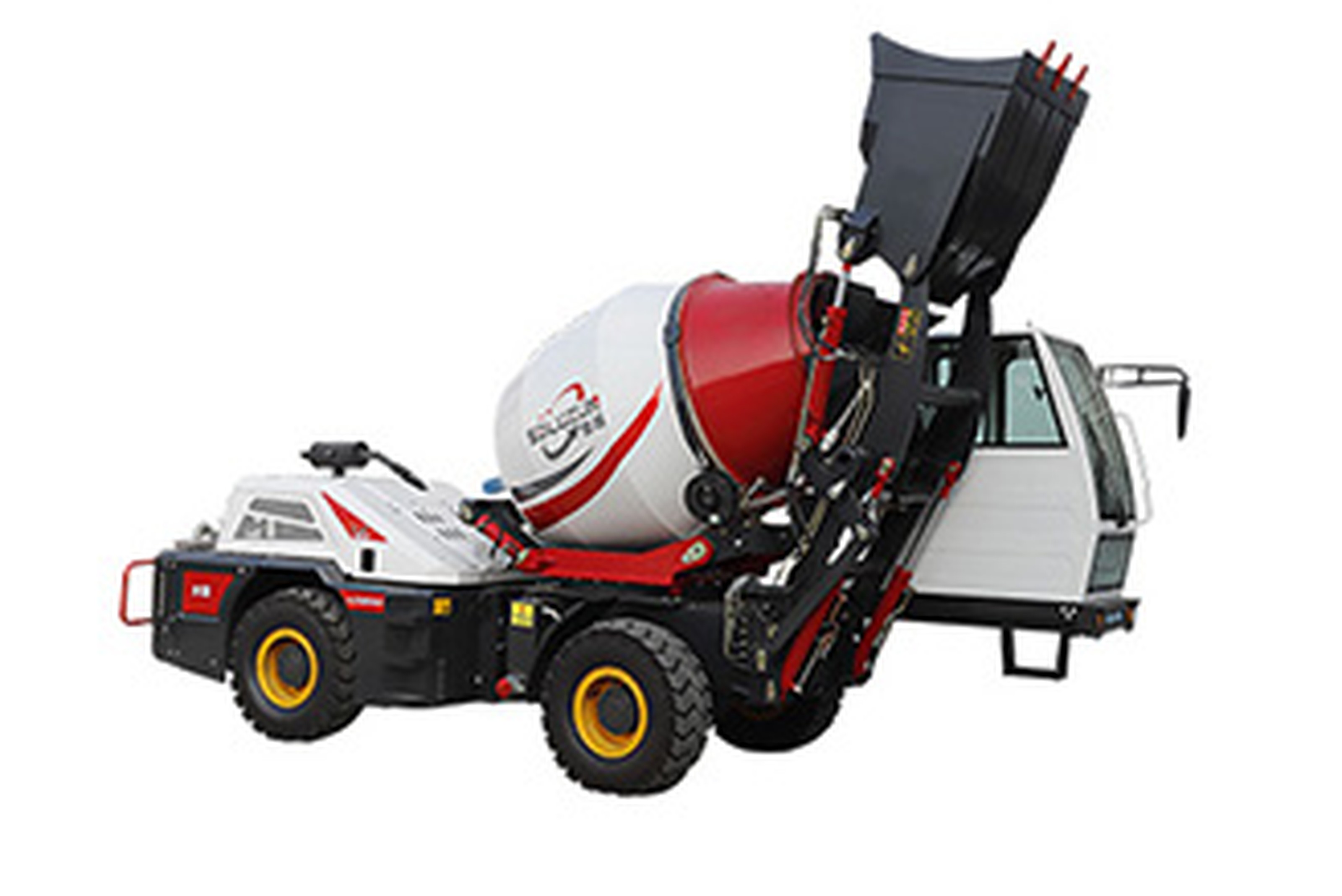 自动装料搅拌车在农村建房的优势