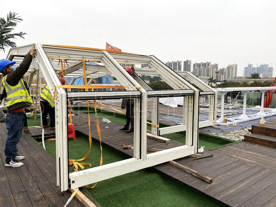 户外折叠阳光房材料到底怎么选?看这篇就够了!