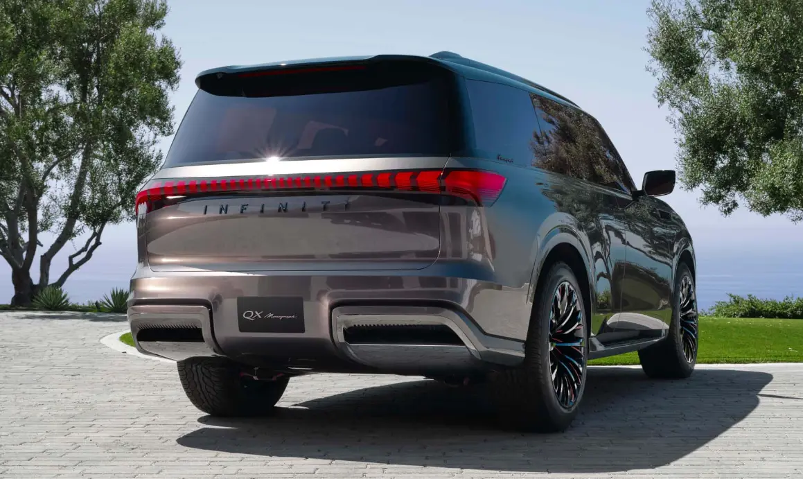 车界猛男!新一代英菲尼迪qx80官图发布,或将于2024年上市