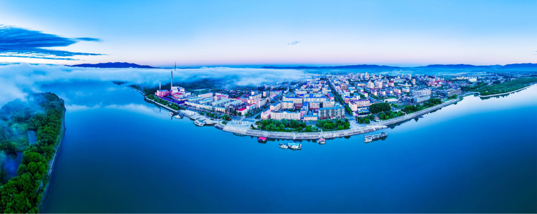 乌苏里江畔 看见北国风光