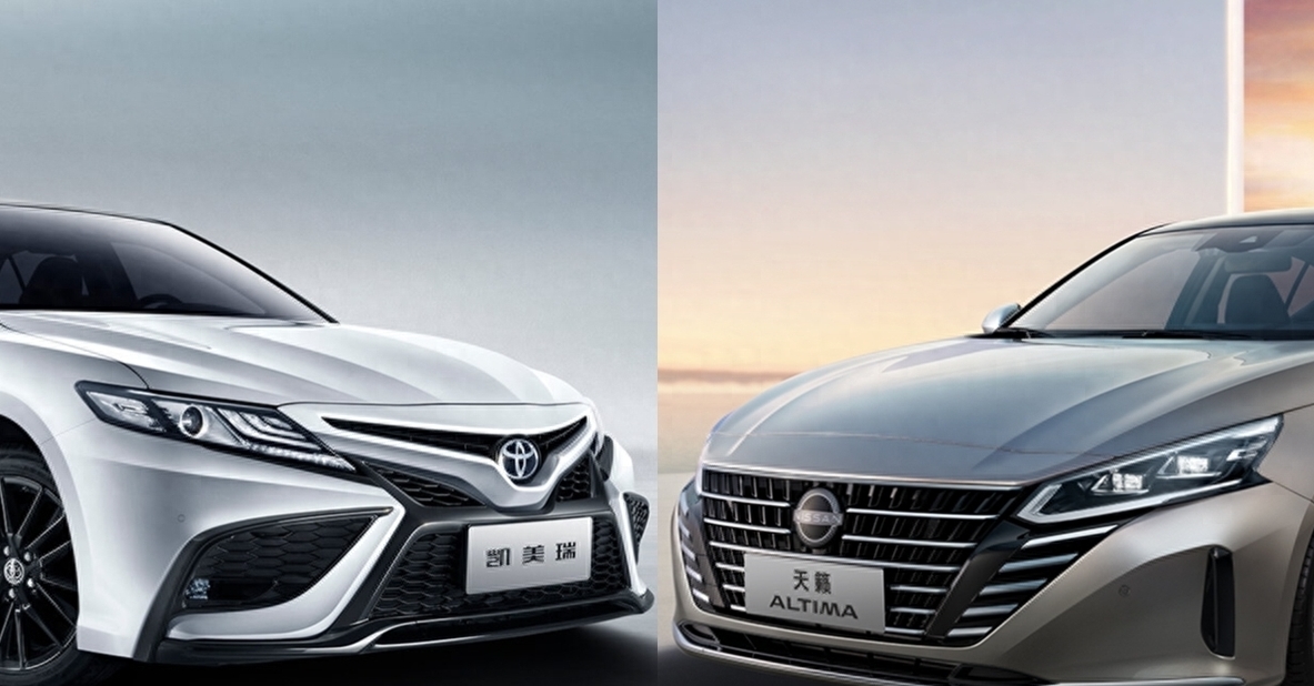 手握20万买一台合资家轿,天籁和凯美瑞哪个好