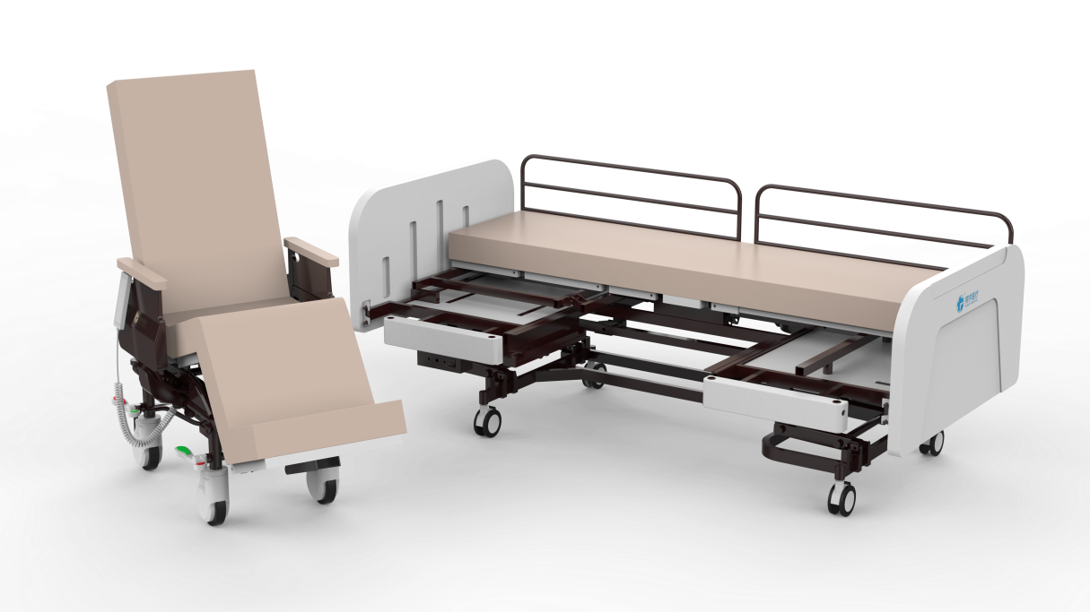 轻松解决卧床难题—智能多功能转运床