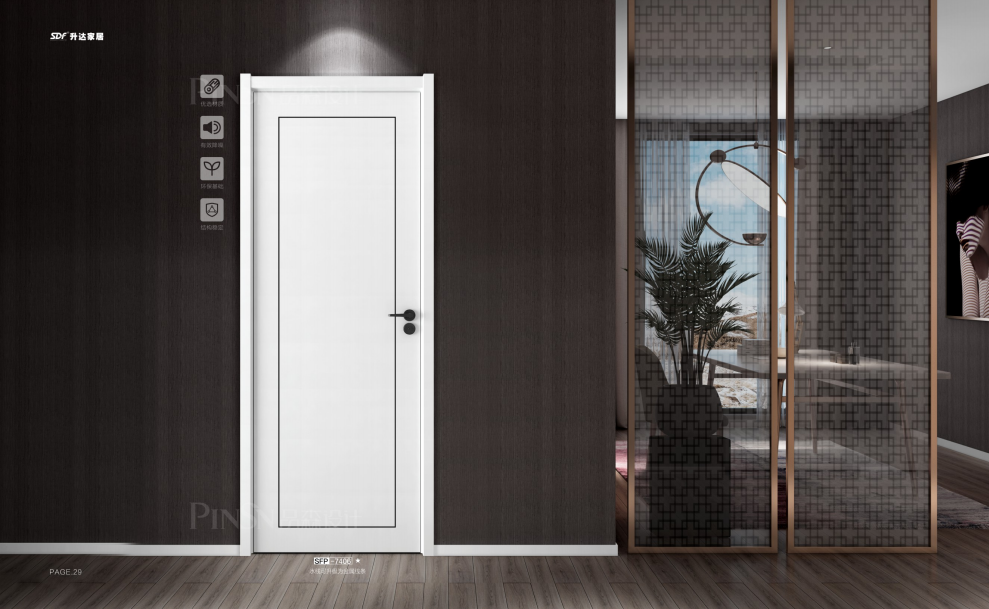 升达木门|越来越多的人选择浅色木门,你知道为什么吗?