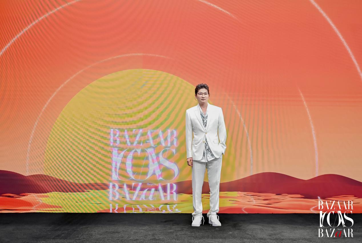 遥望科技董事长谢如栋亮相时尚芭莎年度派对