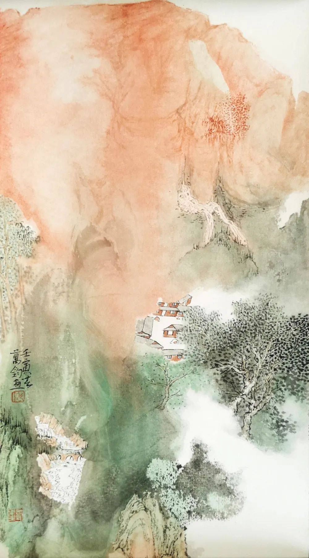 著名画家万钧国画创作艺术特色评析