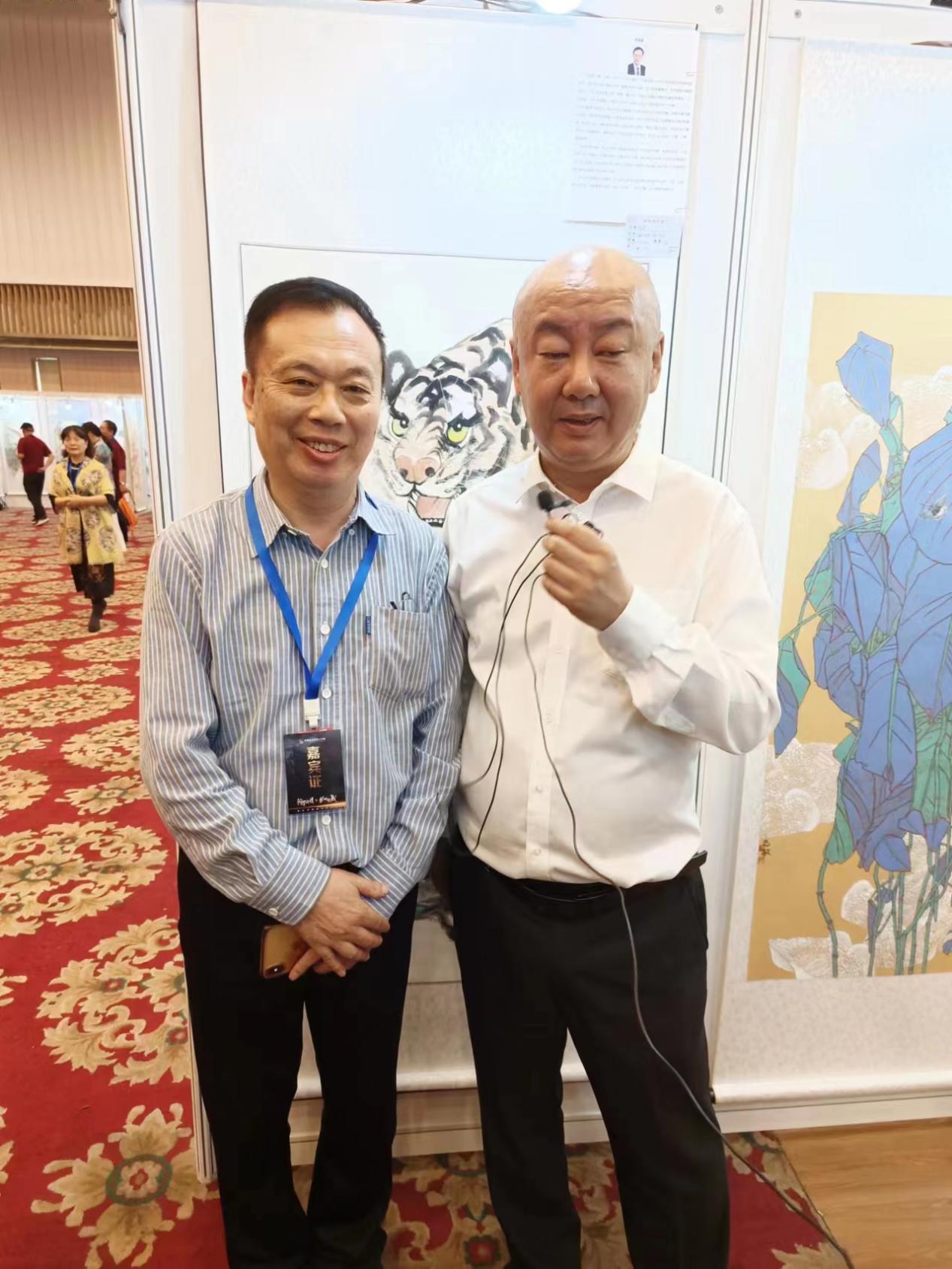 书画家王剑波作品在第二届北京书画精英作品展被藏家收藏