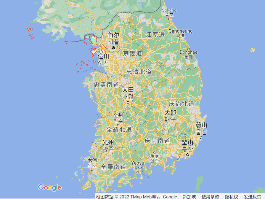 韩国大地的港口简谱图片