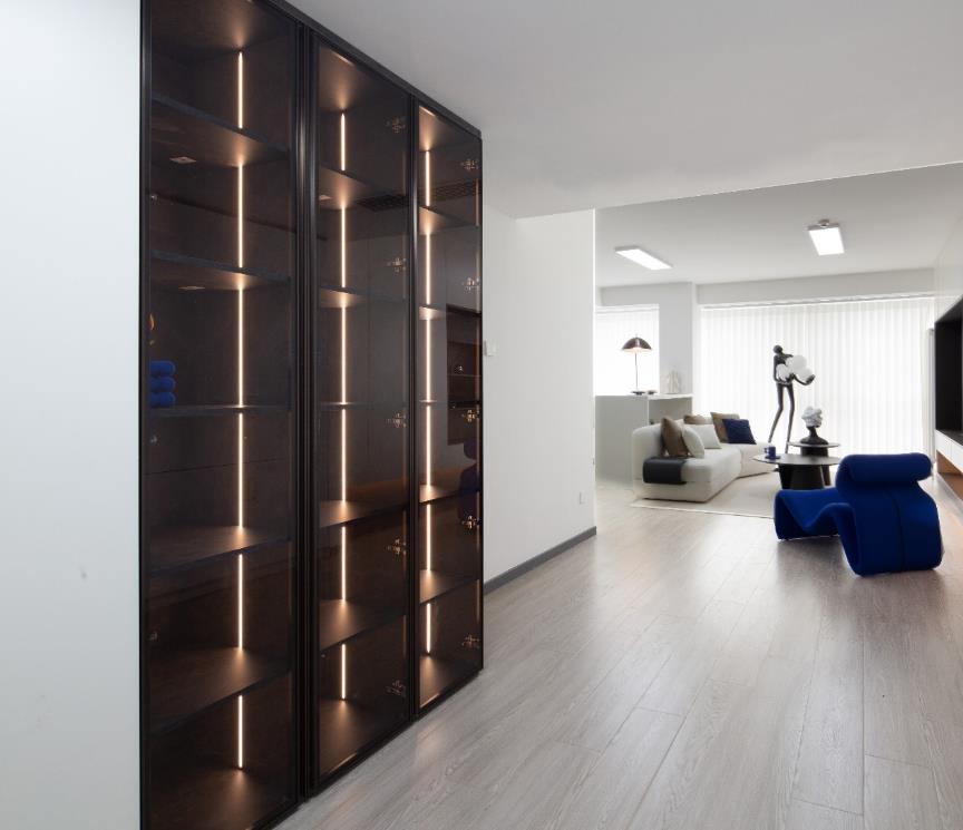 131㎡米克诺斯蓝的男人世界,附详细软装清单