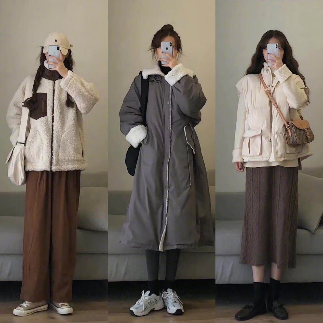 保暖又时髦的冬季穿搭:上班,逛街,约会,照着穿就行