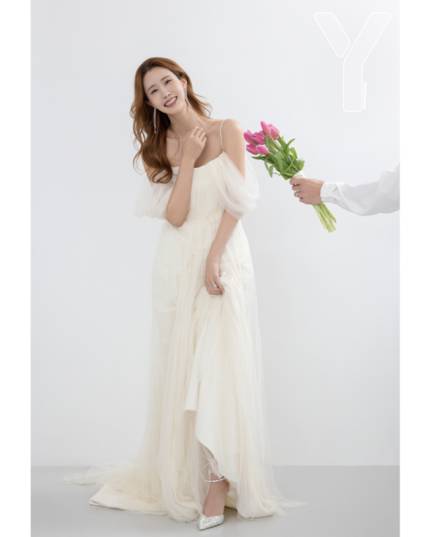 李多海,se7en公开婚纱照,发表结婚感言,镜头前的两人互相爱护