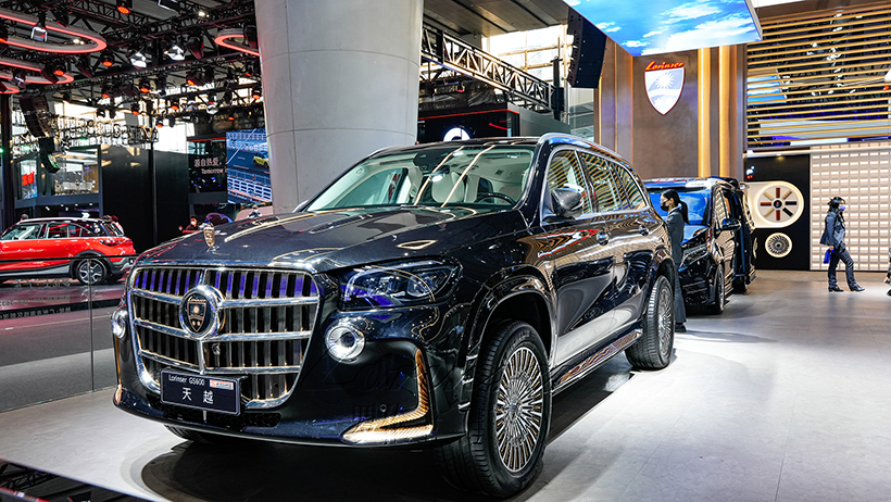 罗伦士gs600 天越豪华suv广州国际车展首发