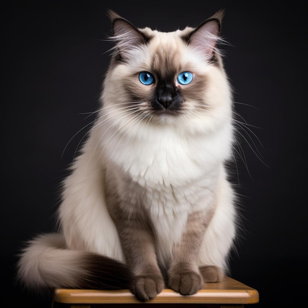 布偶猫——高档宠物典范,猫中蓝血贵族