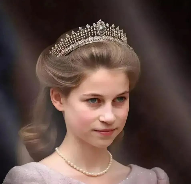 夏洛特公主:天生的女王,18岁戴上王冠,犹如伊丽莎白再临
