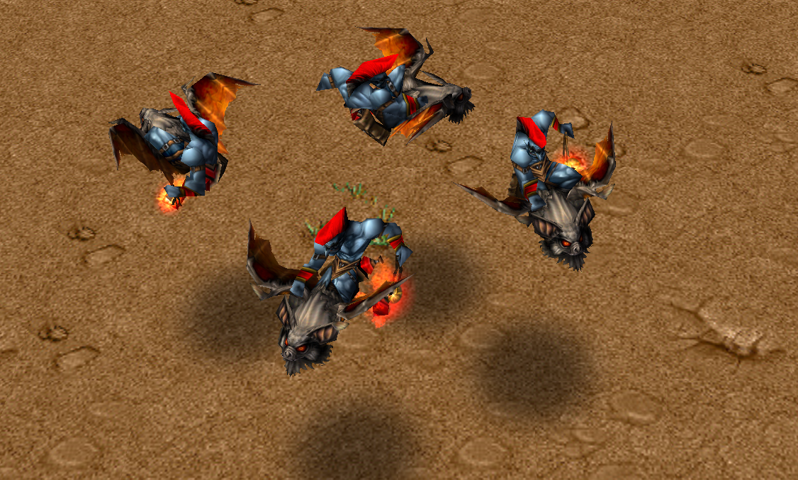 魔兽争霸3自爆蝙蝠巨魔蝙蝠骑士是什么样的存在