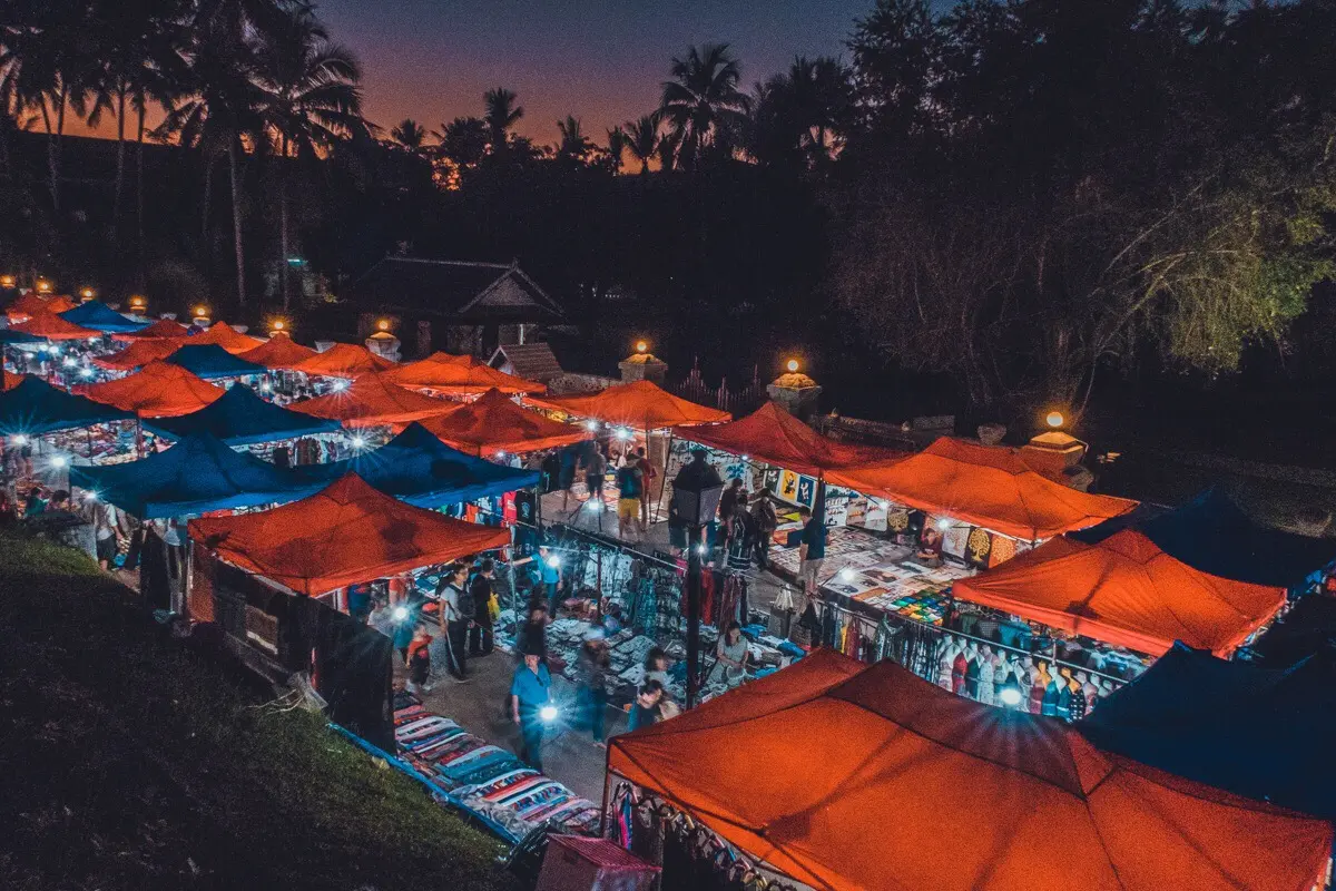 老挝夜生活图片