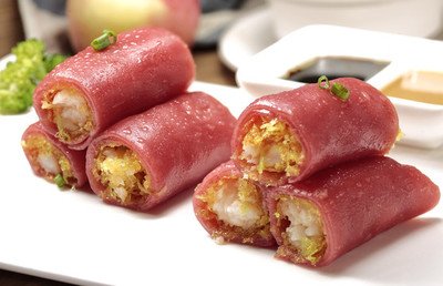 网红美食红米肠在家如何制作