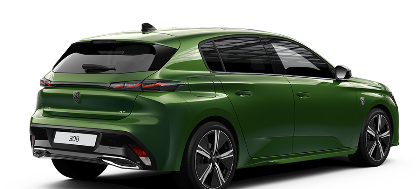 新车 - 约20万元起,标致308特别版官图,1.2t三缸动力高尔夫同级