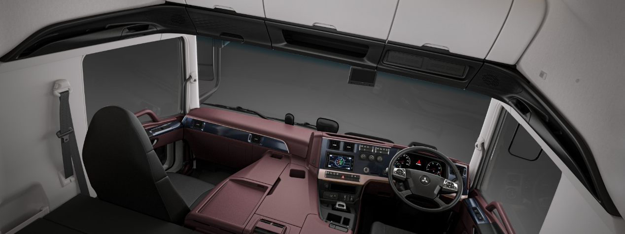 亮相!三菱扶桑全新一代super great重卡