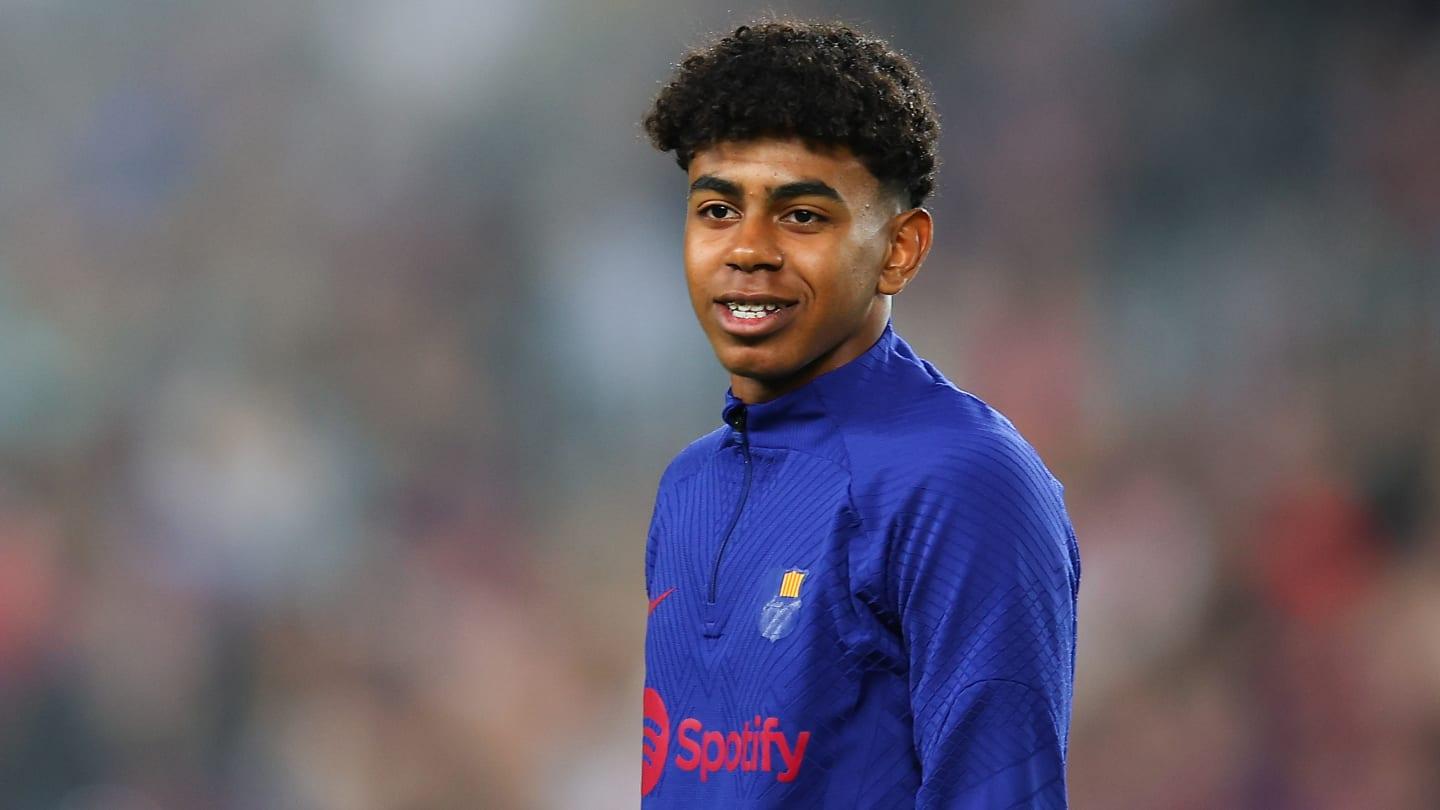 16岁少年创西甲历史!巴萨新星亚马尔成最年轻首发球员