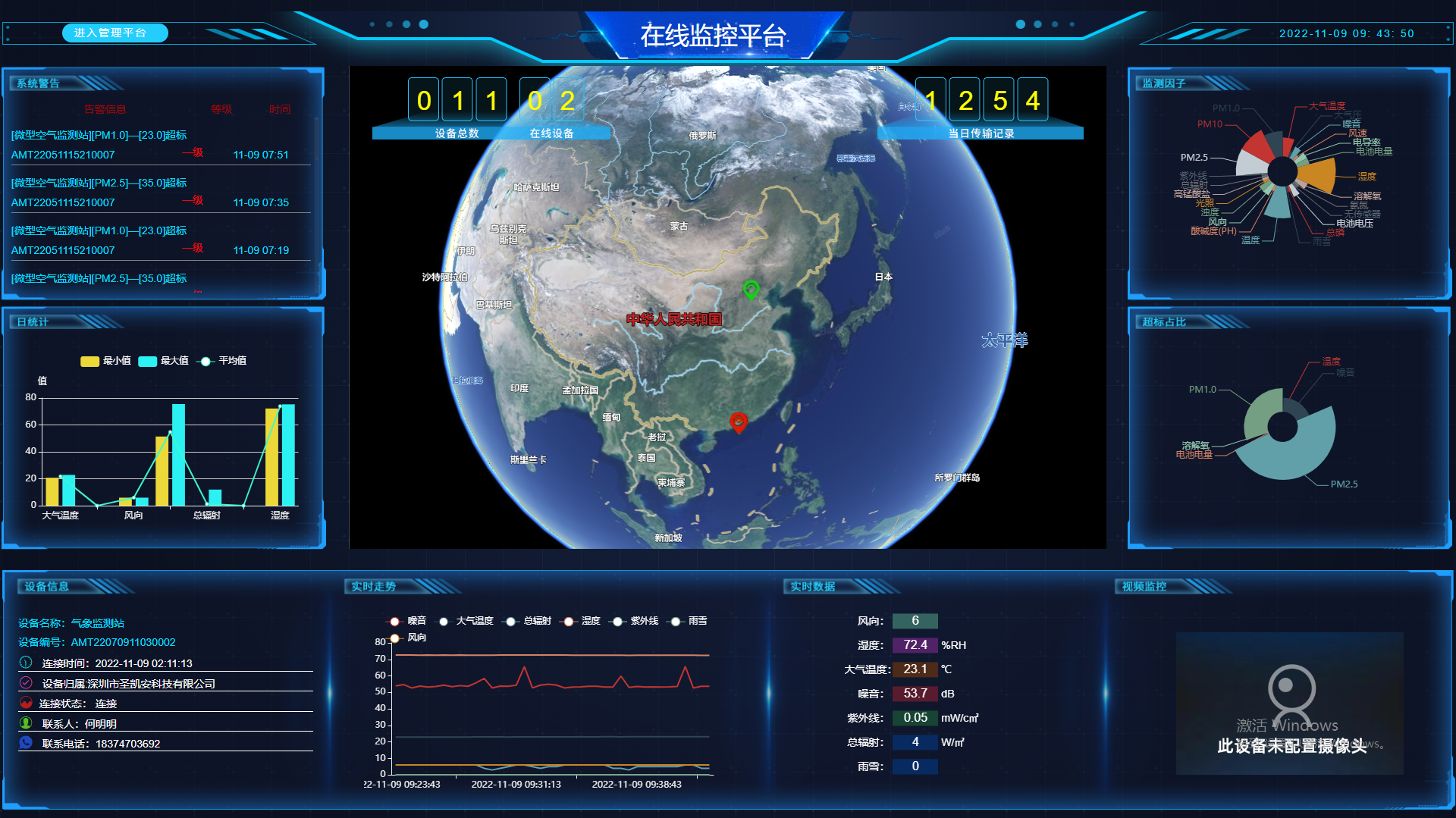 地表水水质自动监测系统