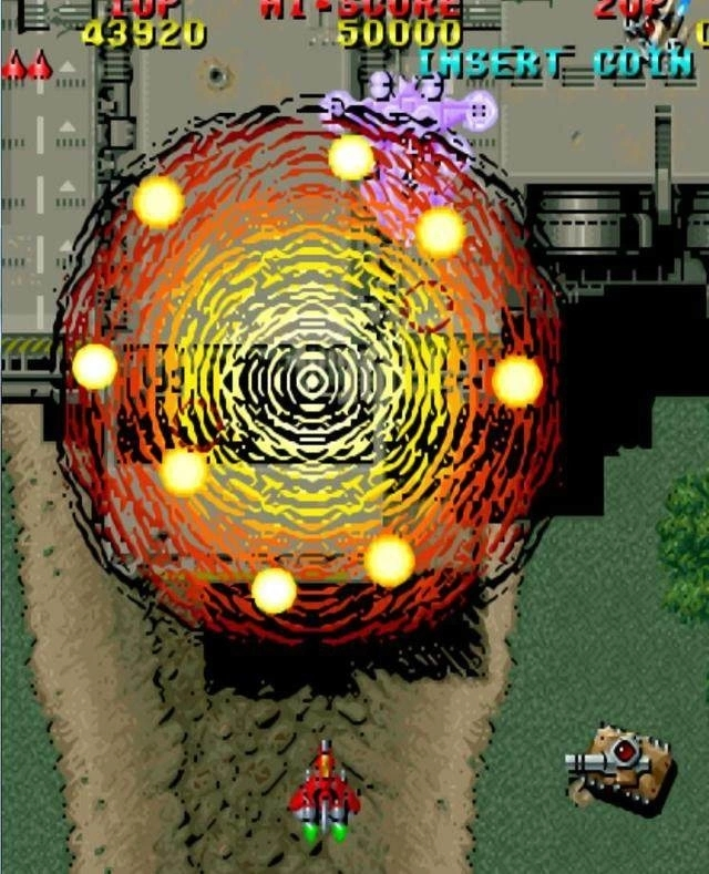 街机《雷电》,80后启蒙打飞机游戏,多年后只记得又粗又长的激光