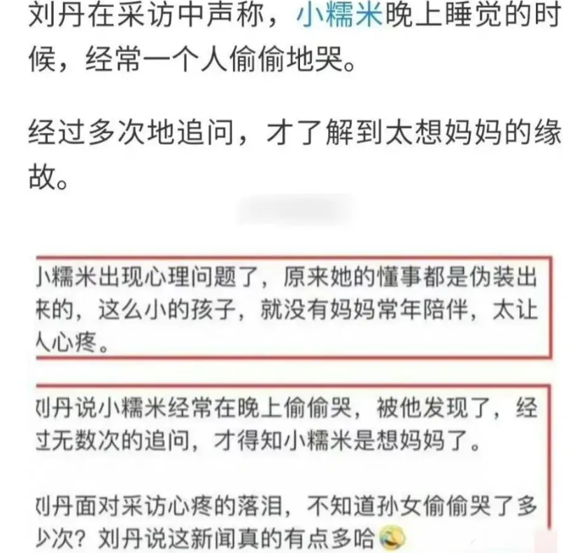 劉丹曝小糯米抑鬱症後,楊冪發9圖問經典問題,評論區網友一邊倒