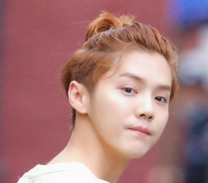 鹿晗:长发丸子头造型露面,猛地一看像关晓彤,仔细一看像尹正