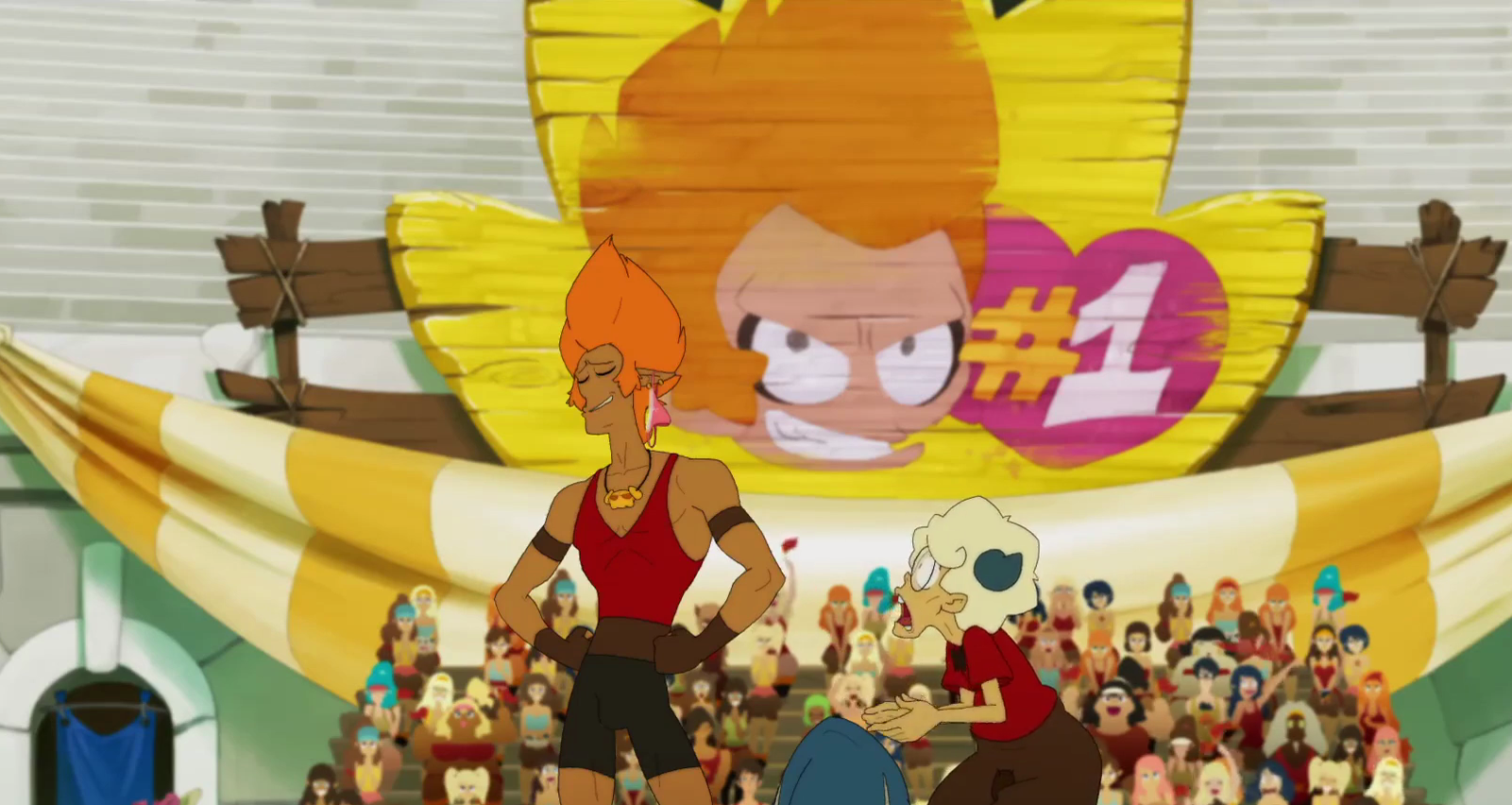 动画《救世兵团》没成想一个碎碎念的肌肉男引无数女粉丝为之疯狂