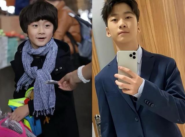 15岁天天身高超190,染黄发是因为失恋?张亮父子服装店被偶遇