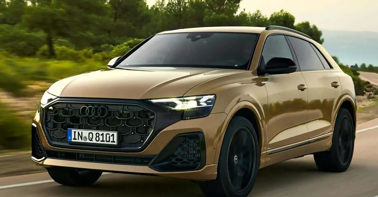 2024款奥迪q8美国售价公布,起售价折合人民币54.79万