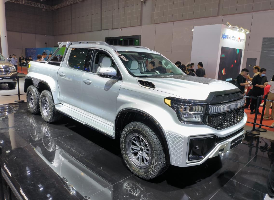 越野玩出新境界,长城炮推出6×6越野皮卡