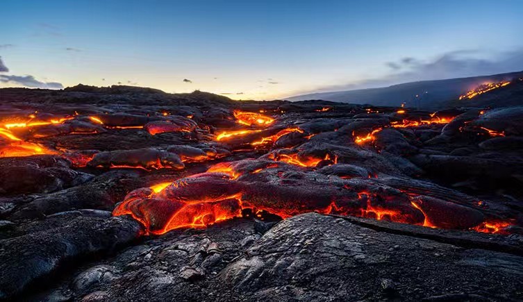 美国黄石公园超级火山图片