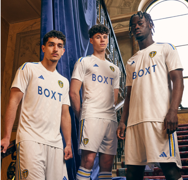 「官方」利兹联公布全新主场球衣 23/24白衬衫 宝蓝&黄