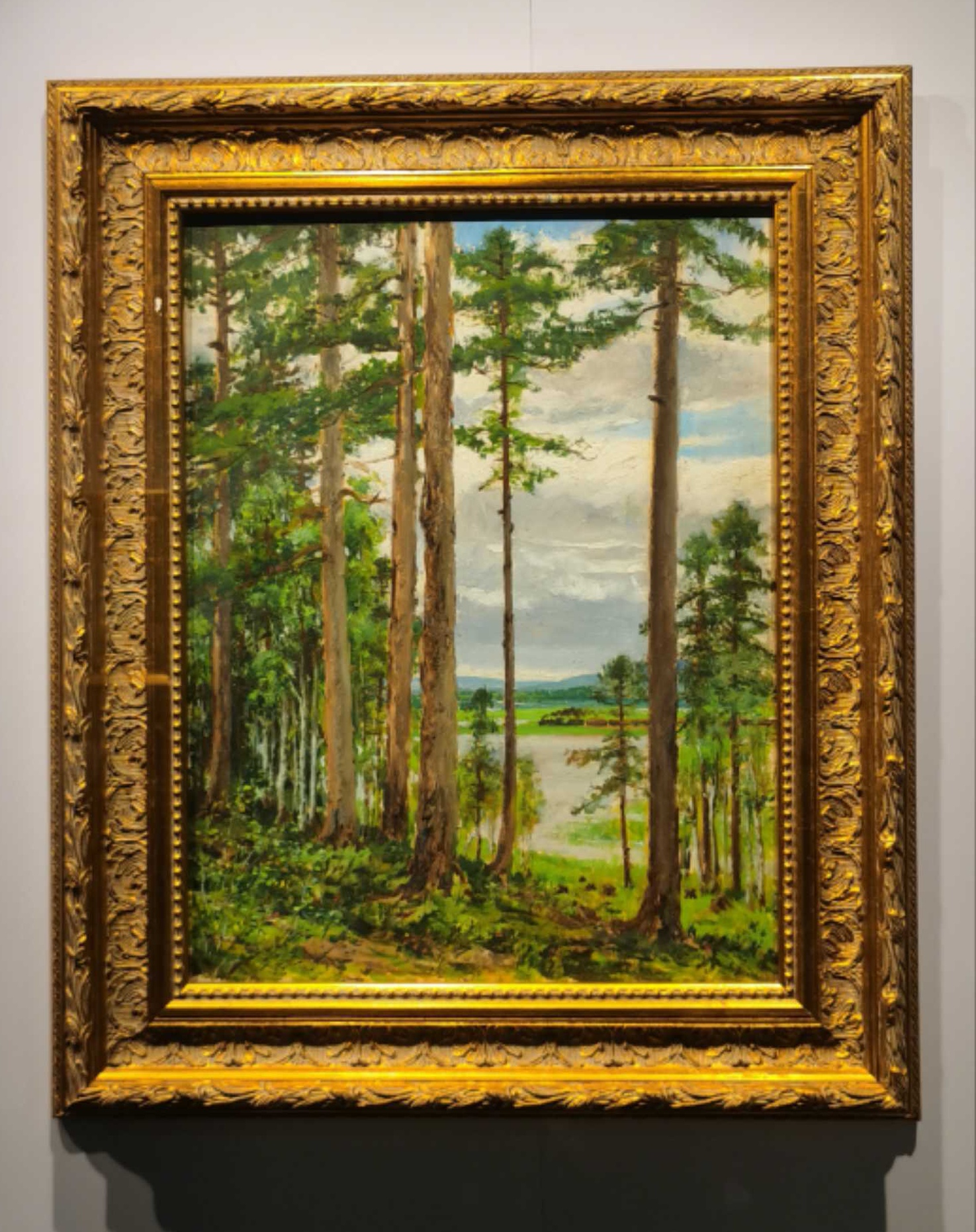 "但替河山添彩色——吴作人《草原云雨》油画作品研究展"开展