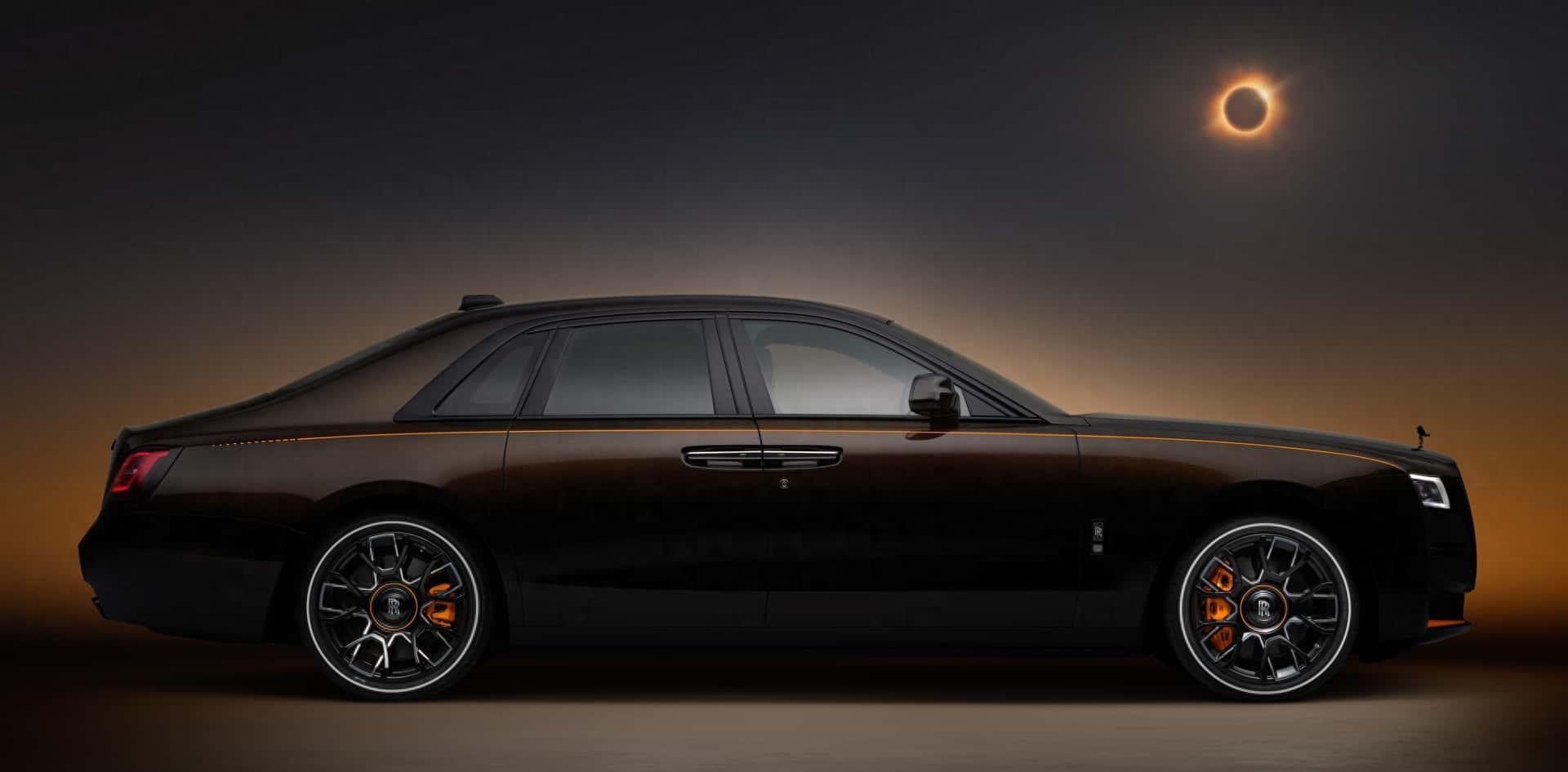 以日蚀为灵感 劳斯莱斯black badge古思特特别版发布 限量25台