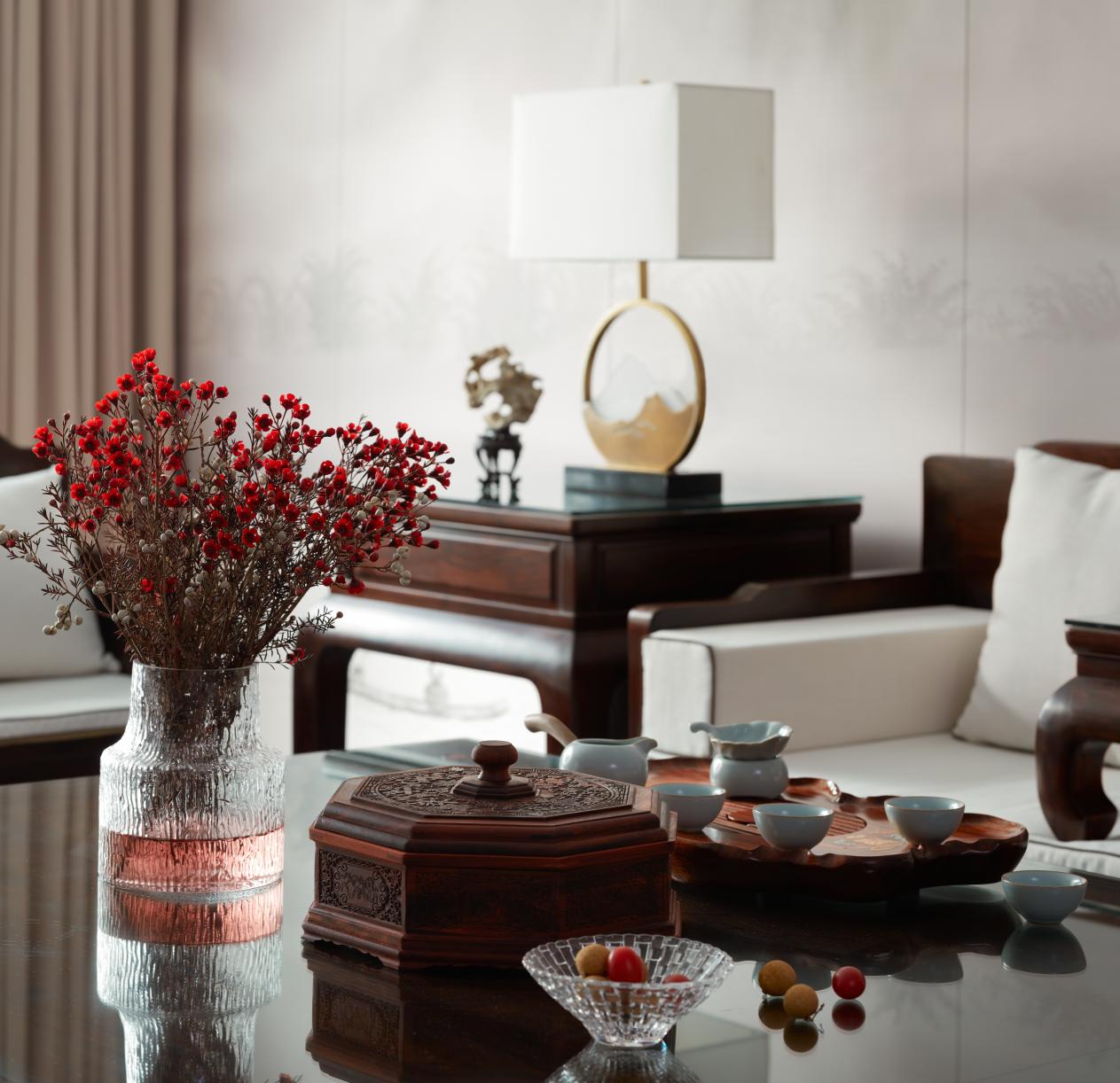 190㎡豪宅装修,中西结合风格设计,处处都有惊喜!