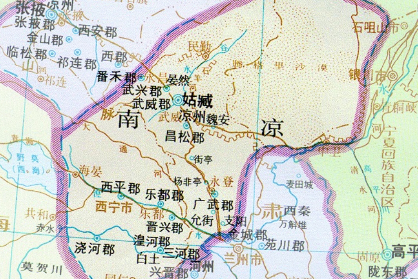 一口气看完五胡十六国之南凉17年历史